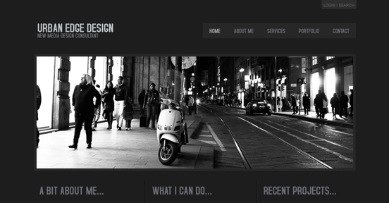 30 Awesome Black And White Website For Inspiration