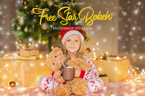 Free Star Photoshop Bokeh Overlays Collection
