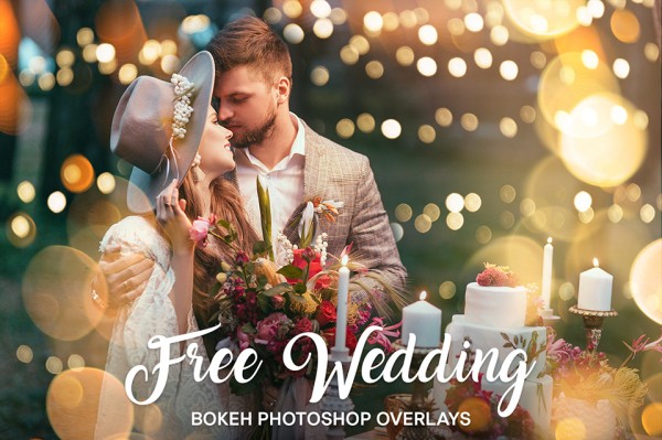 Free Wedding Light Bokeh Overlays Collection