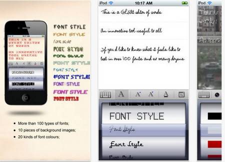 Font Dresser Free - fonts iphone apps