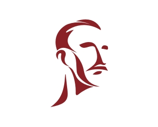 gentleman face logo