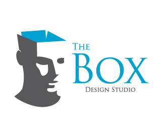 the box design studio - human face logo design
