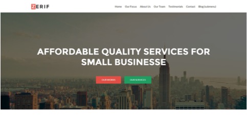 Zerif Lite customizable-wordpress-themes6