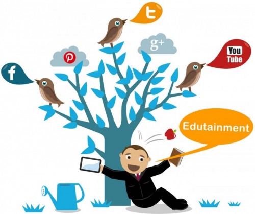 edutainment with mobile apps