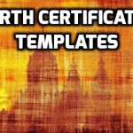Birth Certificate Templates
