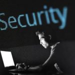 Man with PC Security