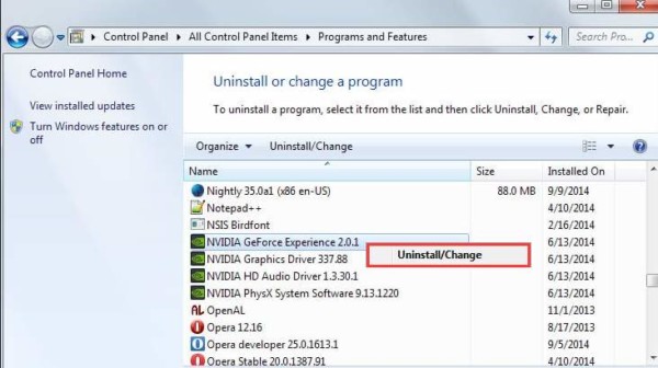 how to access nvidia control panel windows 10