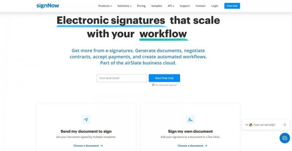 SignNow: No More Piles of Paper